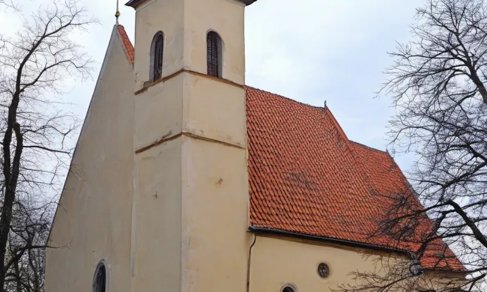 Kostel Všech svatých (Slivenec) – historical