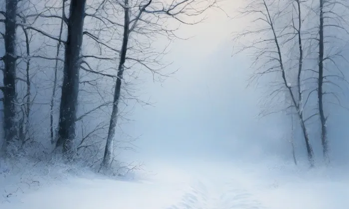 Kostelní Bříza – winter