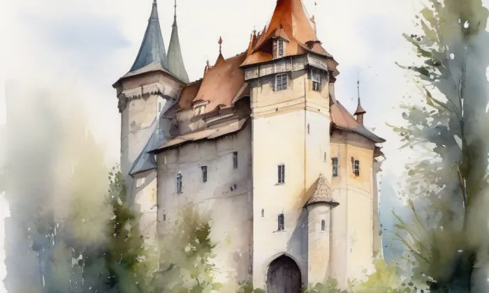 Krbice – akvarel