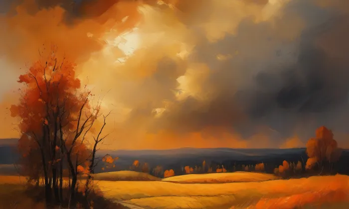 Leština – autumn