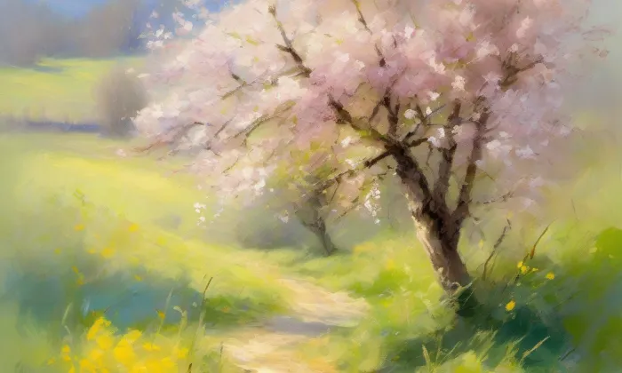 Lniště – spring