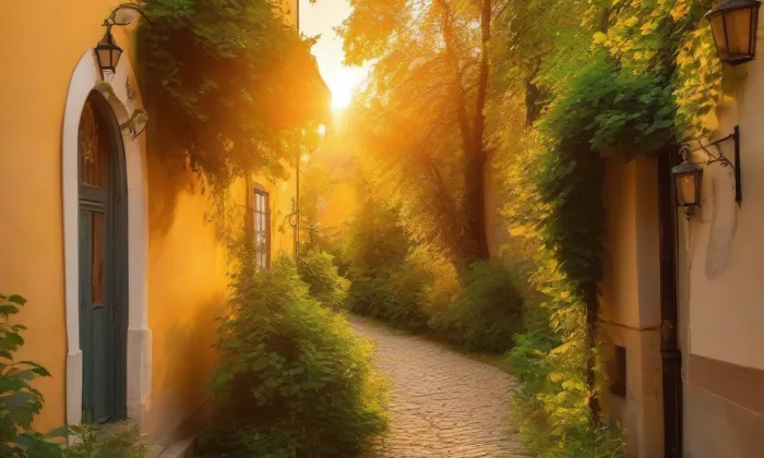Mariánské hradby – summer