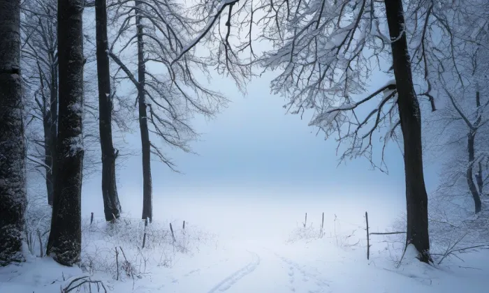 Mariánské hradby – winter