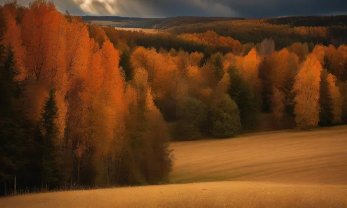 Nový hrad (Lužná) – autumn