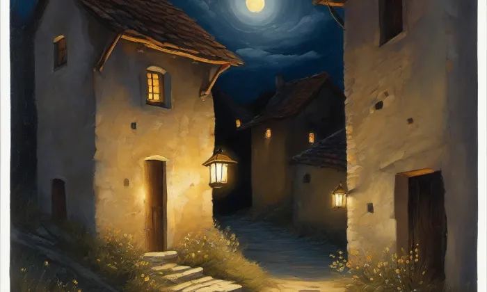 Nový hrad (Lužná) – noc