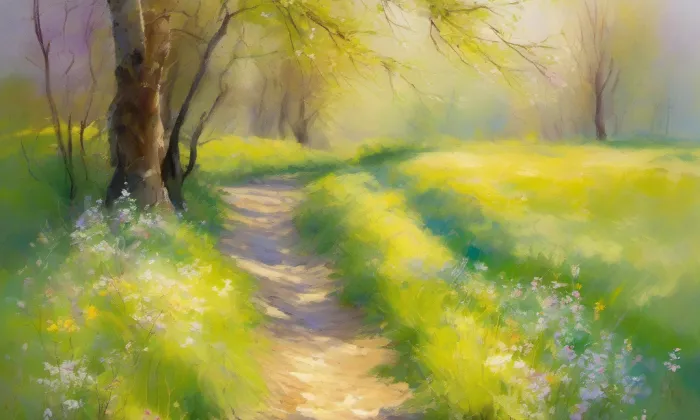 Okříšky – spring