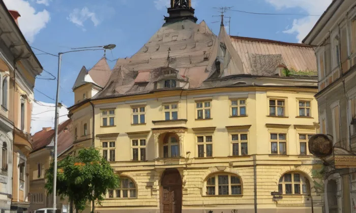 Okresní dům ve Slaném – historical