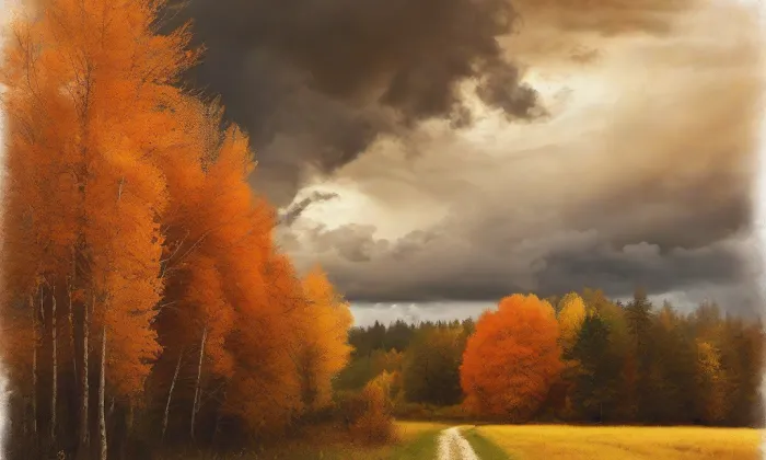 Pardubické krematorium – autumn