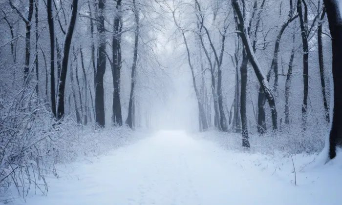 Park Adolfa Borna – winter