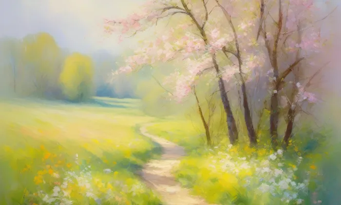 Pustiměř – spring