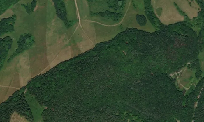 Rýsov (Provodov) – letecký pohled