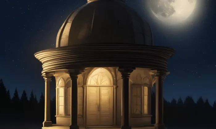 rotunda sv. Oldřicha – noc
