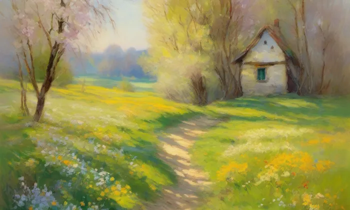 rotunda sv. Oldřicha – spring