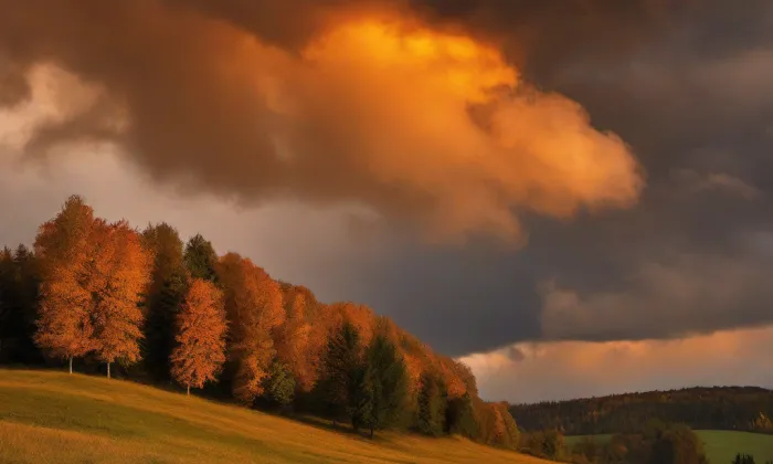 Těšnov – autumn