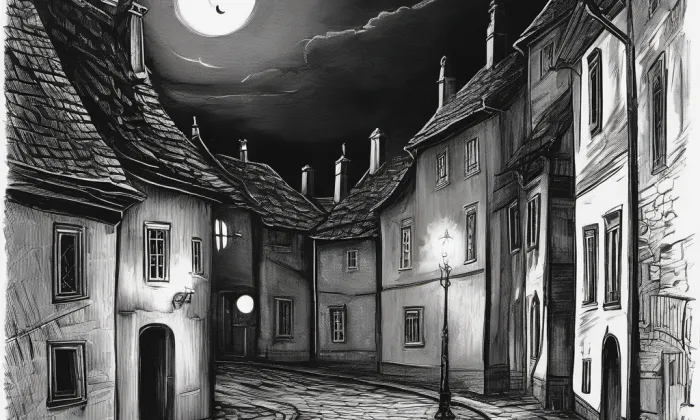 Trhové Sviny – noc