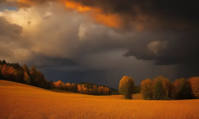 Tvrz a zámek Čejkovice – autumn