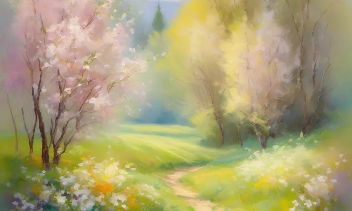 Tyršův sad – spring