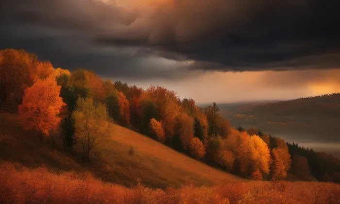 U Písecké brány – autumn
