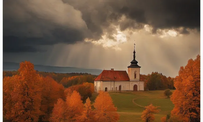 Valdštejnská ulice – autumn