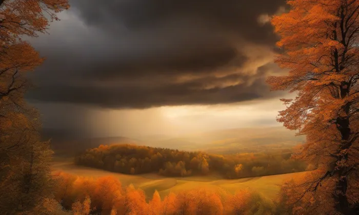 Vodní pila – autumn