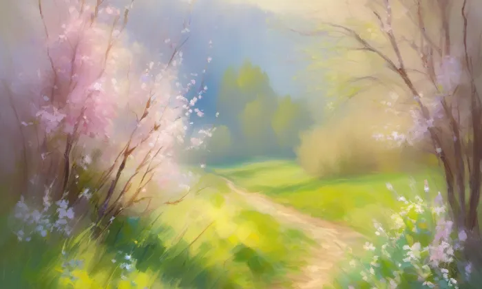 Vojáčkovy sady – spring