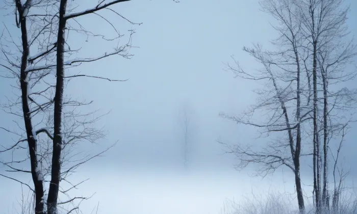 Zámek Klášter – winter