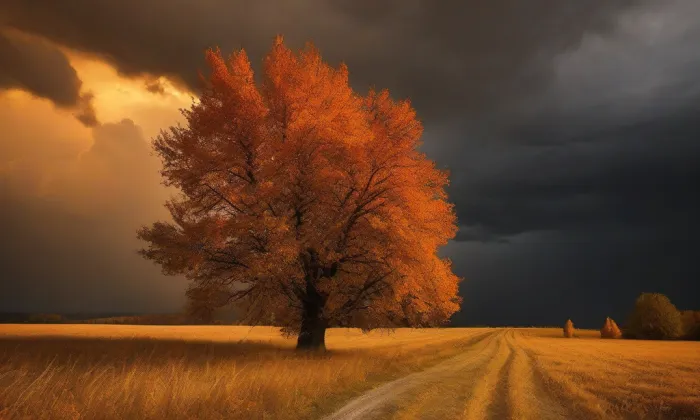 Zámek Klecany – autumn