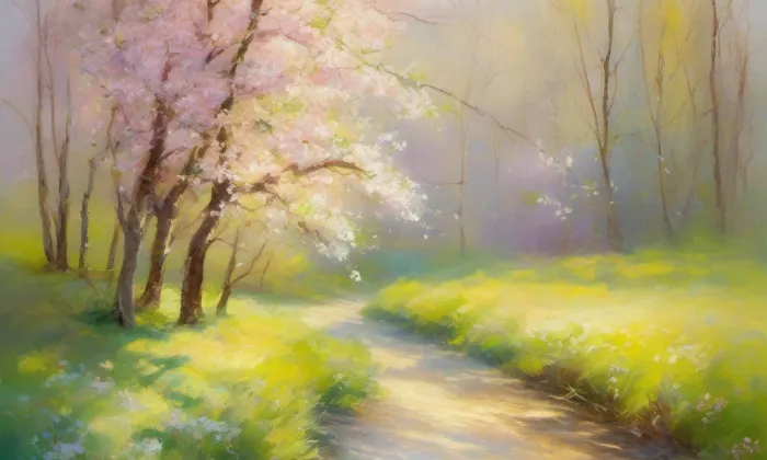 zámek Krásné Březno – spring