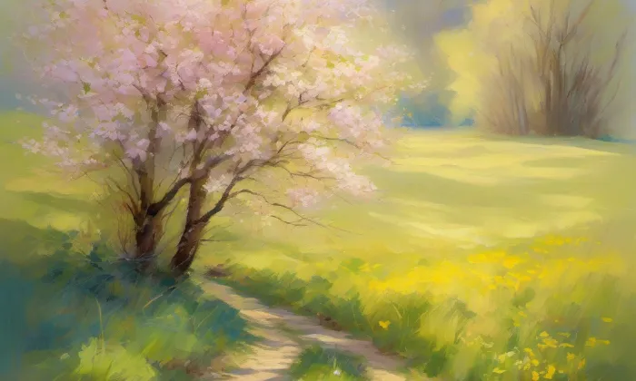 zámek Mostek – spring