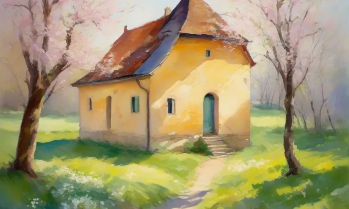 zámek Osek – spring
