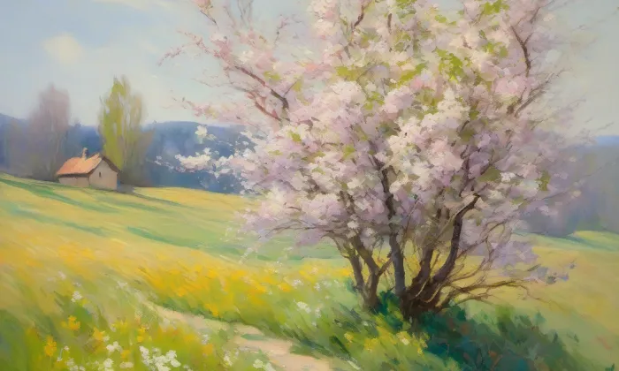 Zámek Osová – spring