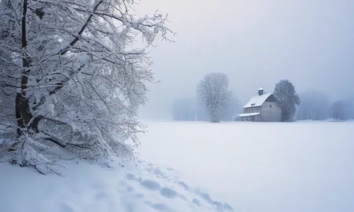 zámek Příčovy – winter
