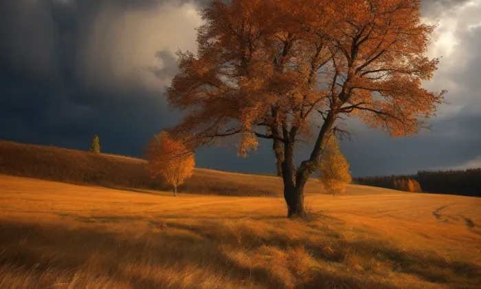 Zámek Peruc – autumn