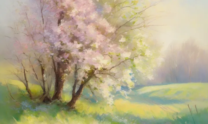 zámek Polní Voděrady – spring