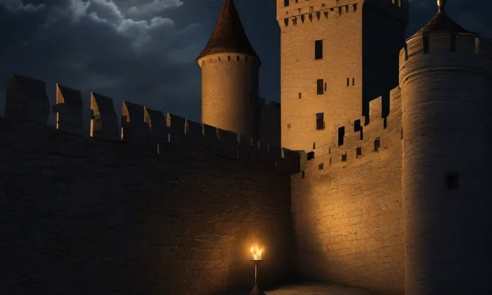 zámek Stráž nad Nežárkou – noc