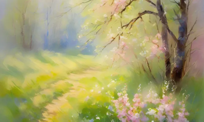 Zámek Těchobuz – spring