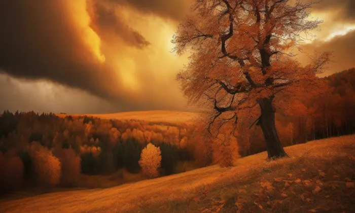 zámek Vysoká u Příbramě – autumn