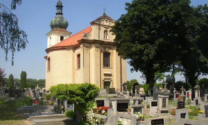 kostel svatého Petra a Pavla v Doksanech