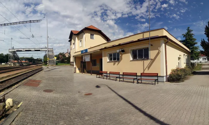 barokní kamenný mostek ve Zlivi