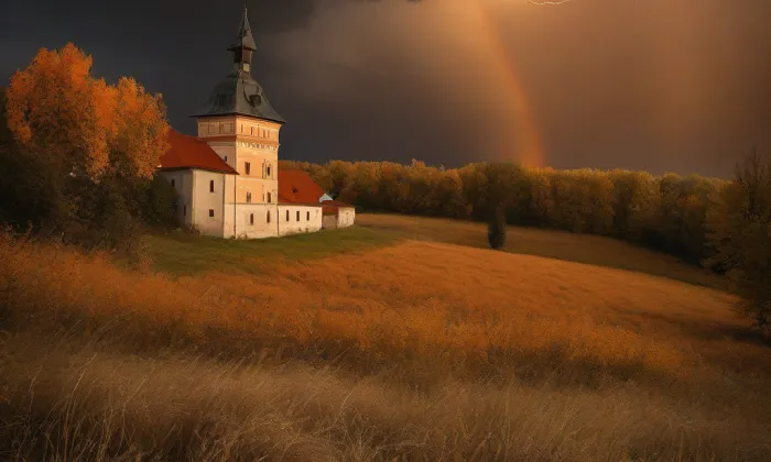 Šporkův palác na Malé Straně – autumn