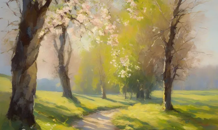 barokní hřbitov ve Střílkách – spring