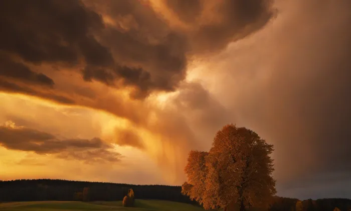 barokní opevnění Hradce Králové – autumn