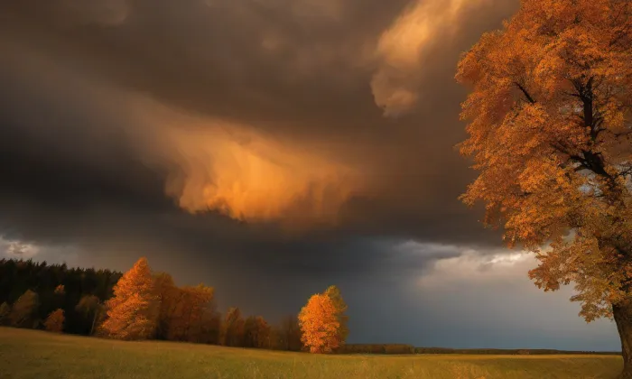 Chrám svatého Václava v Litoměřicích – autumn