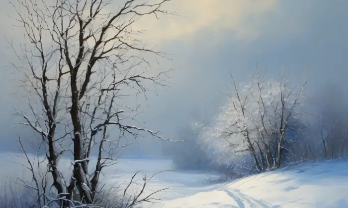 Děčín hlavní nádraží – winter