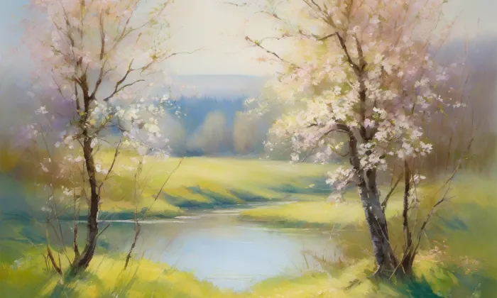 kaple svatého Václava v Kudlově – spring
