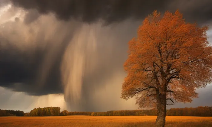 Kostel Nejsvětější Trojice (Plzeňské Předměstí) – autumn