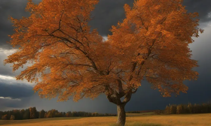 Kostel svatého Bartoloměje (Dobrovice) – autumn