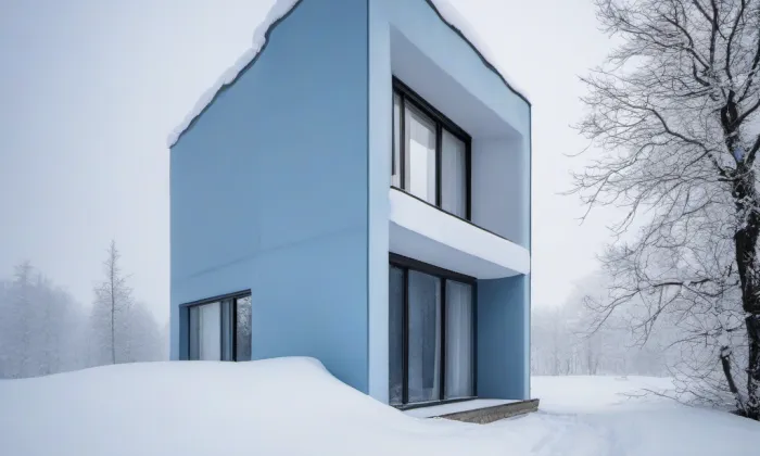 Kostel svatého Bartoloměje (Libčice nad Vltavou) – winter