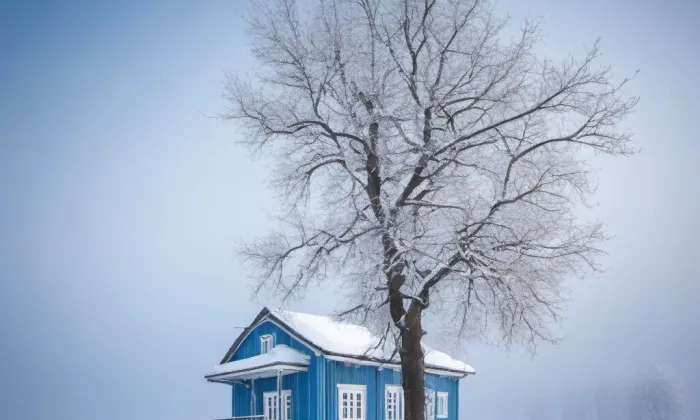 Kostel svatého Jakuba (Žatec) – winter