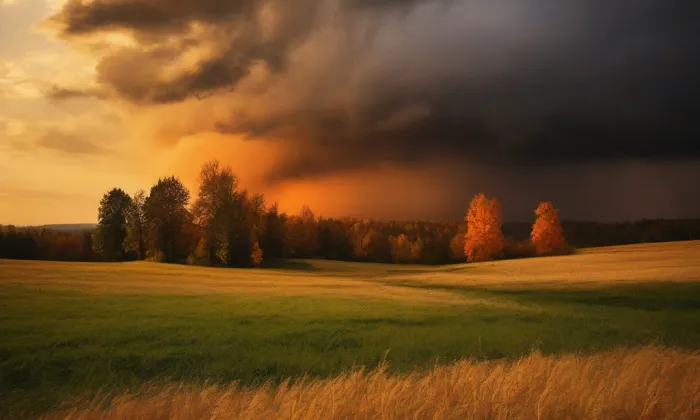 Kostel svatého Michala (Rýmařov) – autumn